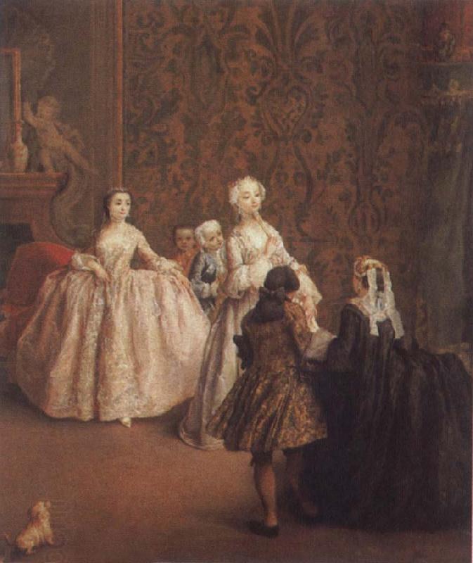 Pietro Longhi The introduction China oil painting art